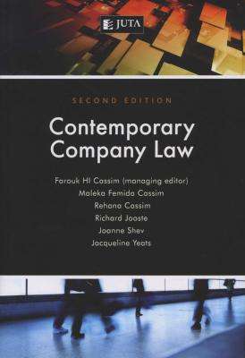Contemporary Company Law (Paperback, 2nd edition)