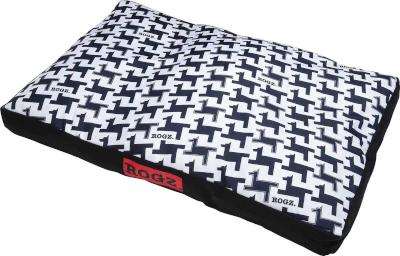 Rogz Flat Podz Dog Bed - Large (107cm x 72cm x 11cm) (Houndstooth Design)