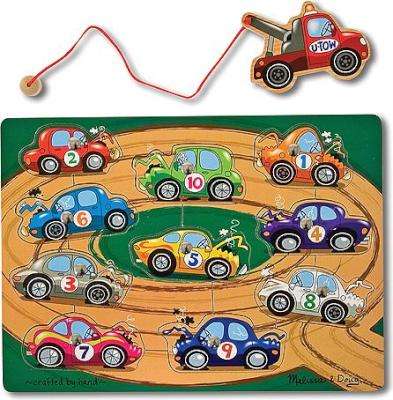 Melissa & Doug Magnetic Puzzle Games - Tow Truck