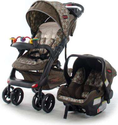 Chelino Mustang Travel System - Brown Circles