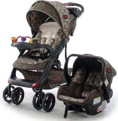 Chelino Mustang Travel System - Brown Circles