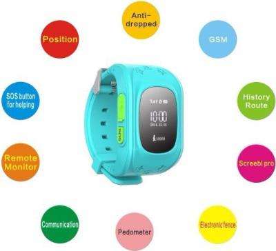 Kids Smart GPS Tracker Watch - Pink