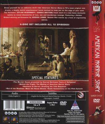 American Horror Story - Season 1 (DVD, Boxed set)