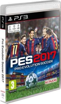 PES 2017 (PlayStation 3, DVD-ROM)