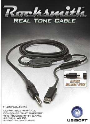 Rocksmith Real Tone Cable for Consoles, PC and Mac - Rocksmith Game Not Included