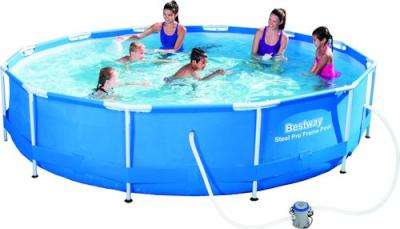 Bestway Steel Pro Frame Pool (3.66m x 76cm) - Includes Pump