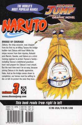 Naruto, Vol. 3 - Bridge of Courage (Paperback, Shonen jump graphic novel ed)