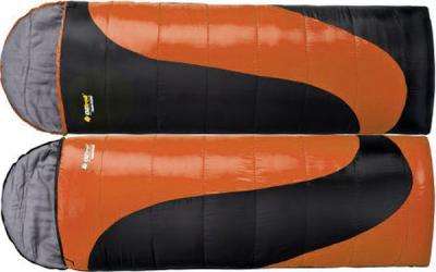 Oztrail Tasman Twin Pack Sleeping Bags (-5 Degree Celsius) (Black/Orange)