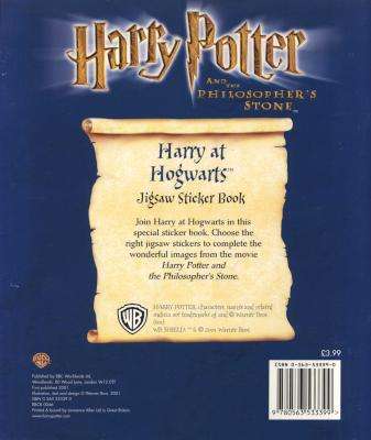 Harry Potter and the Philosopher's Stone: Harry at Hogwarts - Jigsaw Sticker Book (Staple bound)