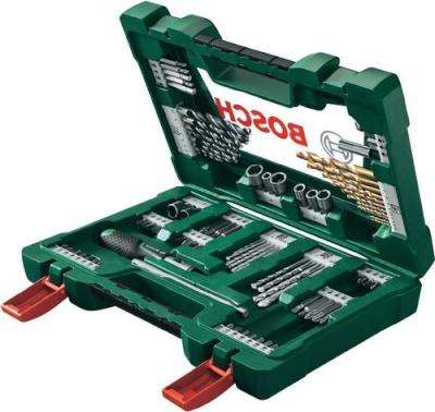 Bosch V-Line Tin Drill Bit & Screwdriver Bit Set (91 Piece)