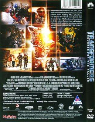 Transformers 2: Revenge Of The Fallen (DVD)