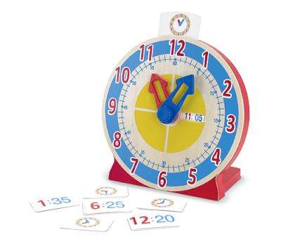 Melissa & Doug Classic Toys - Turn & Tell Clock