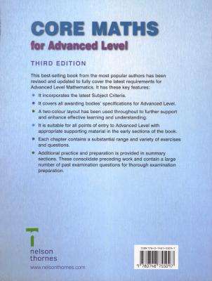 Core Maths for Advanced Level (Paperback, 3rd revised export ed)