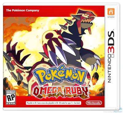 Pokemon Omega Ruby (Nintendo 3DS, Game cartridge)