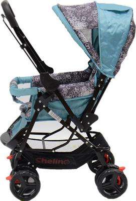 Chelino Star Reversible Handle Stroller - Daiquiri Green