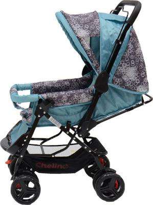 Chelino Star Reversible Handle Stroller - Daiquiri Green