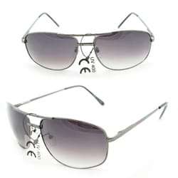 Men's 7837 Black Wrap Sunglasses