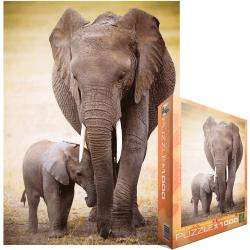 Jigsaw Puzzle 1000 Pieces -Elephant And Baby