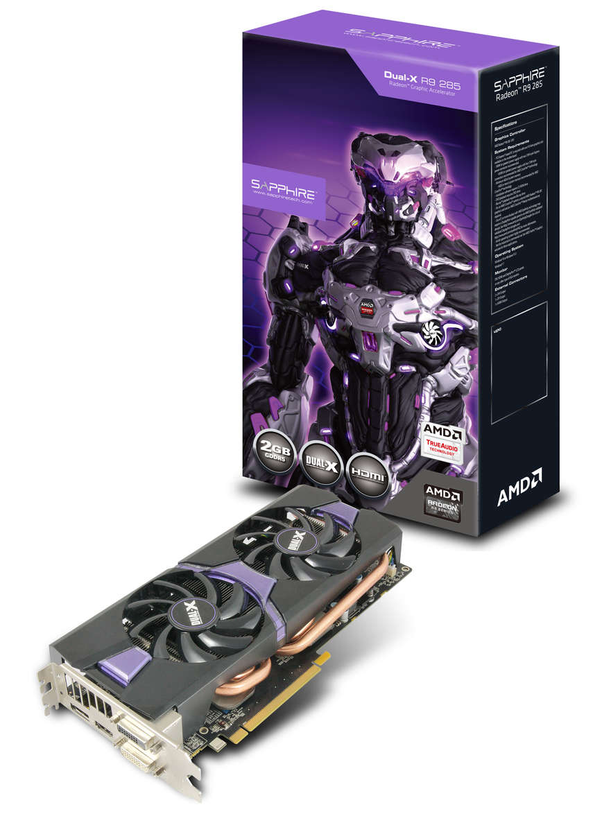 Sapphire DUAL-X R9 285 2G D5