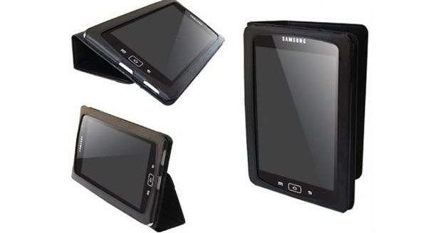 SAMSUNG GALAXY P6800 TABLET PU LEATHER FOLIO / CASE (BRAND NEW)