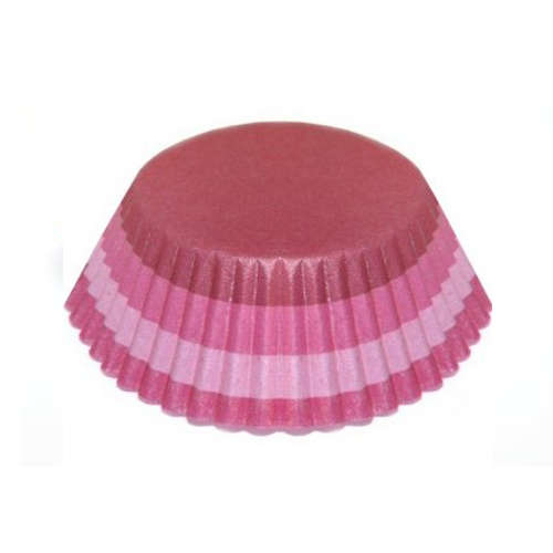 3 x 72pk Eddingtons Medium Quality Cake Cupcake Muffin Cases Pink Stripes