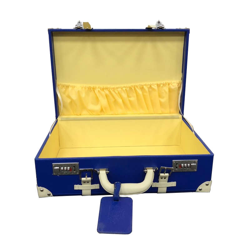 Haworth Navy Hardcase Suitcase Travelbag with Combination Lock