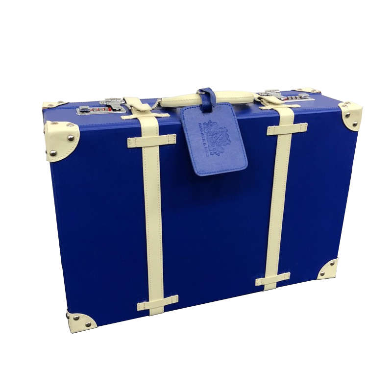 Haworth Navy Hardcase Suitcase Travelbag with Combination Lock