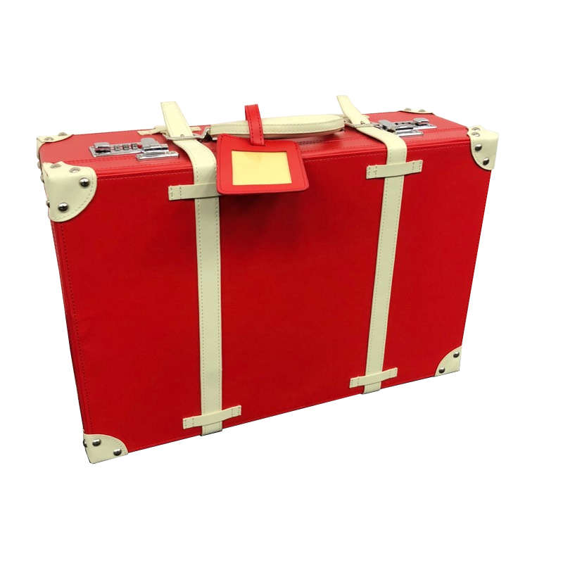 Haworth Red Hardcase Suitcase Travelbag with Combination Lock