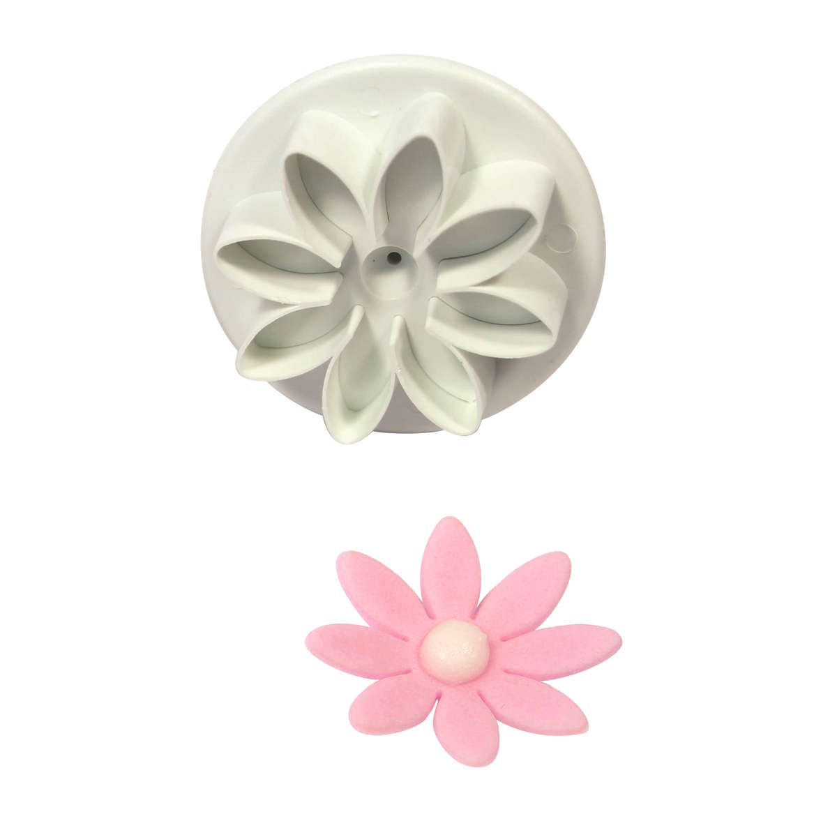 PME Large DAISY MARGUERITE Flower Plastic Icing CutOut Plunger Cutter Sugarcraft