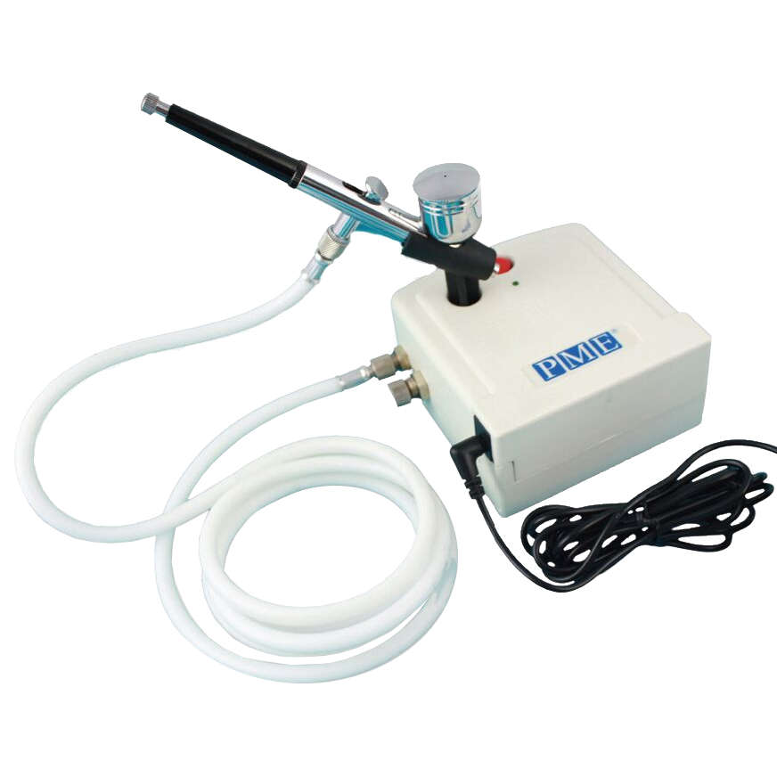 PME Cake Icing Sugarcraft Decorating Decoration Airbrush Compressor Kit EU Plug