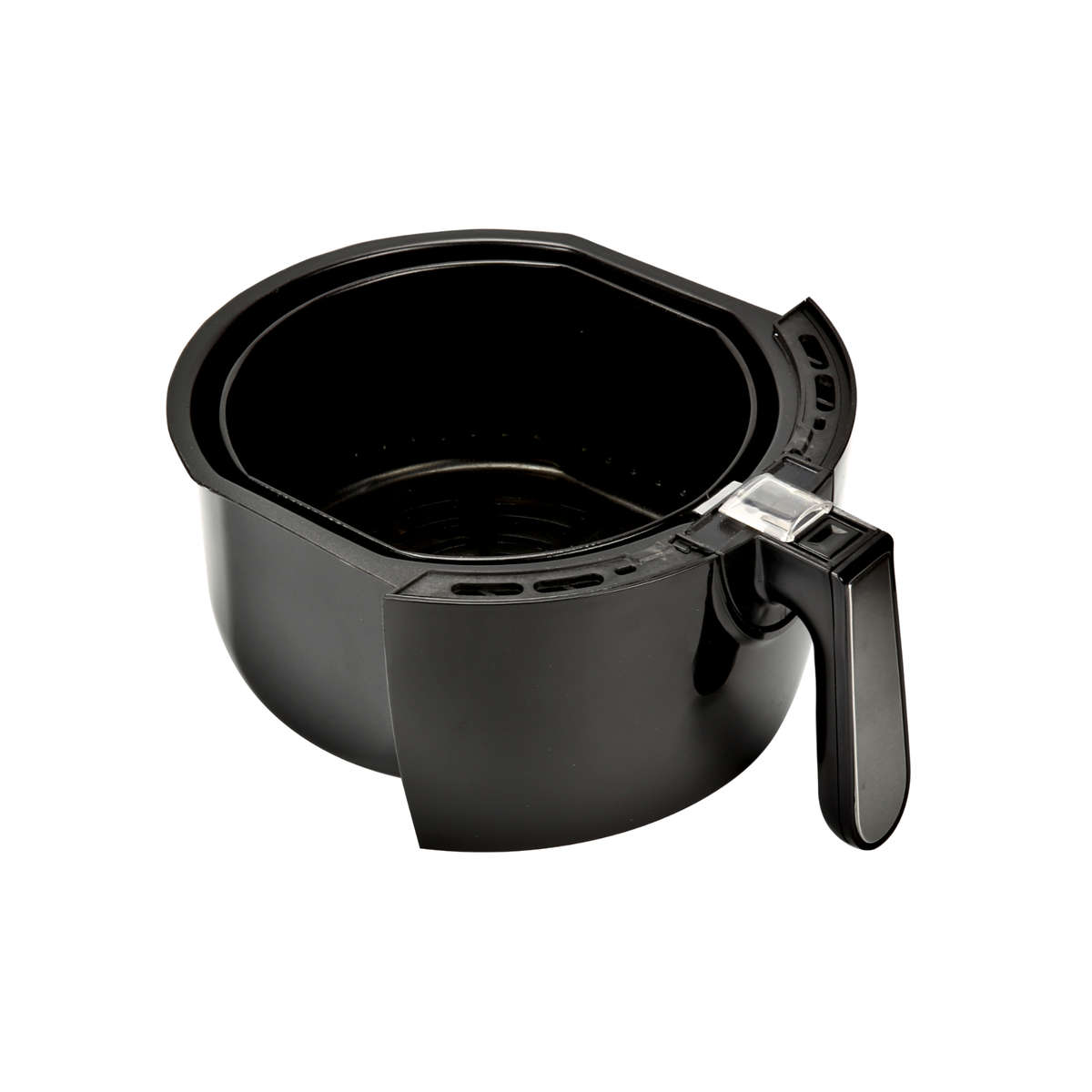 EMtronics Large Analogue Family Air Fryer Oven 4.5L Basket and Timer - Black