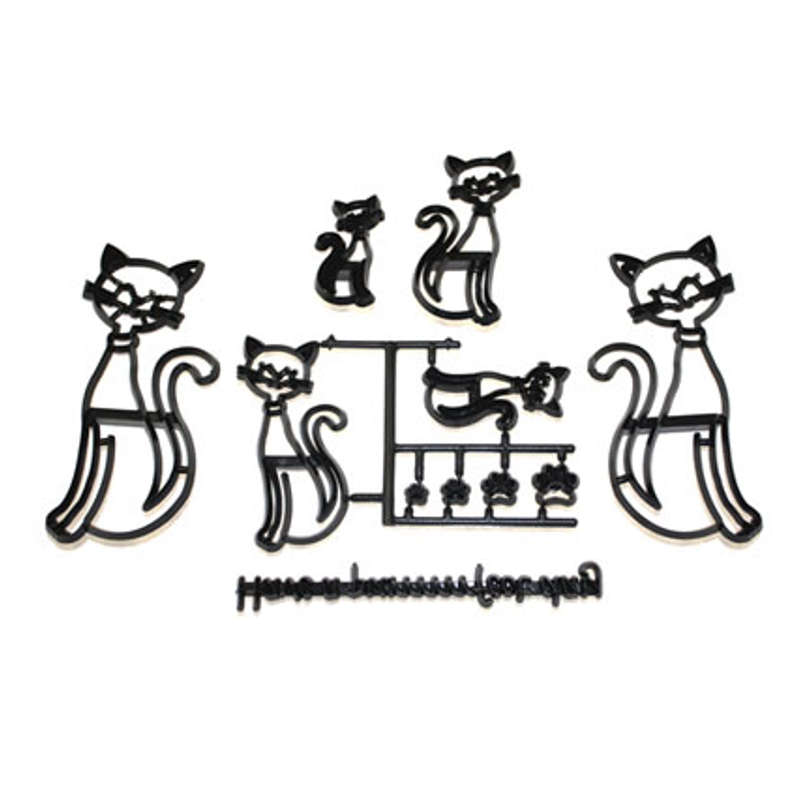 Patchwork Cutters CATS SET Sugarcraft Cake Decorating