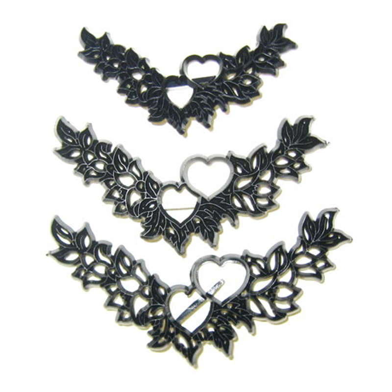 Patchwork Cutters HEART GARLAND SET Sugarcraft Cake Decorating