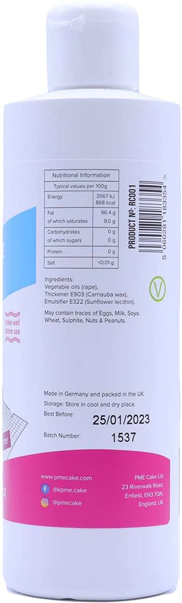 PME Release-a-Cake Non-Stick Greaser Relasing Agent for Baking 236g