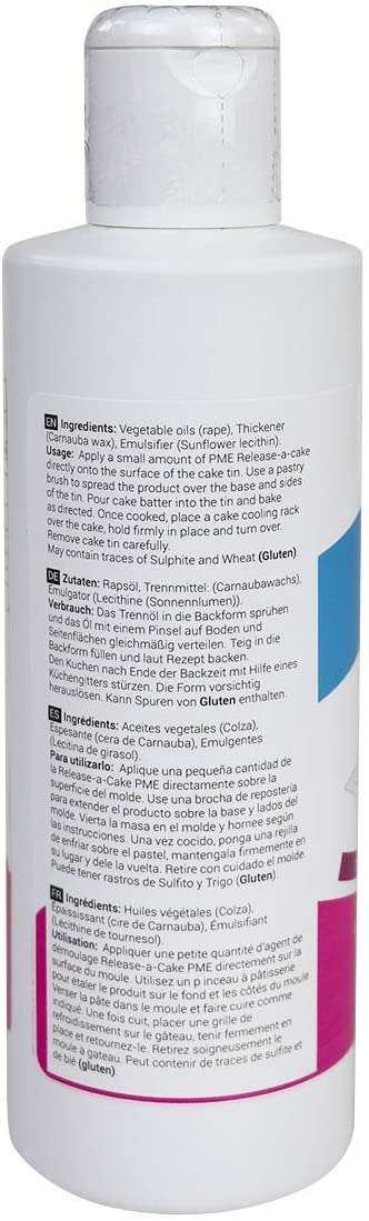 PME Release-a-Cake Non-Stick Greaser Relasing Agent for Baking 236g