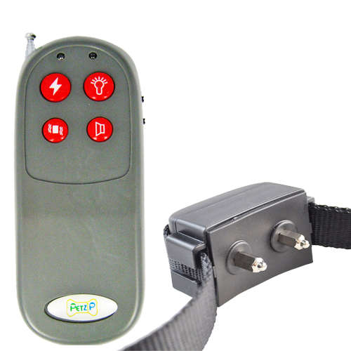4 in 1 Remote Control Dog Training Vibration Electric Shock Collar Anti Bark 300m