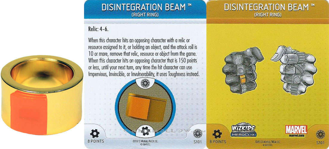 Heroclix Singles - Disintegration Beam IIMS101
