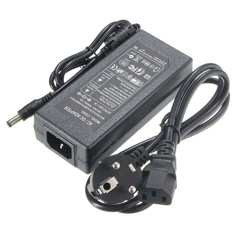 5.5mm x 2.5mm  AC 100-240V to DC 24V 3A Switching Power Supply Adapter Transfor