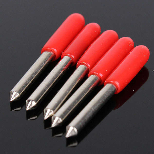 ROLAND Vinyl Cutter Plotter Cemented Carbide Blades 45 Degrees 5pcs