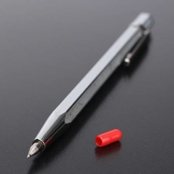 Harden Metal Alloy Pointed Pocket Clip Scriber Engraving Pen Marker For Metal G