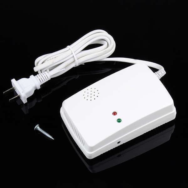 FK5108 Home Security System Gas Sensor Alarm Detector 110V/220V