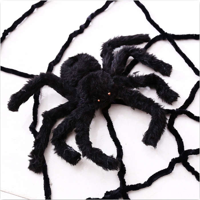 Spider Halloween Prop Spider Indoor Outdoor Parties Bar DIY Decorations 30CM