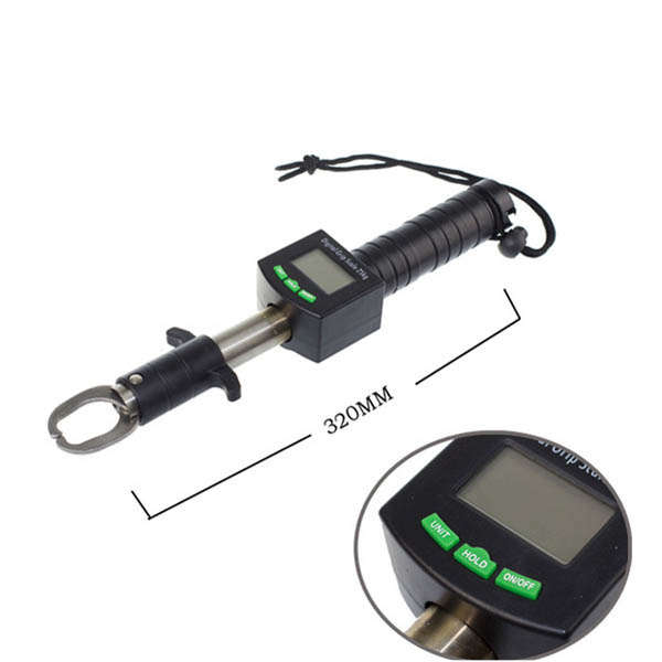 Digital Grip Scale Fish Lip Tackle Fishing Lure Trigger with Weight