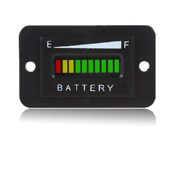 36V Golf Cart LED Battery Status Indicator Meter Gauge for EZGO Club Car Yamaha