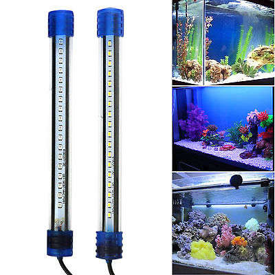 Aquarium Waterproof LED Light Bar Fish Tank Submersible Downlight Tropical Aqua
