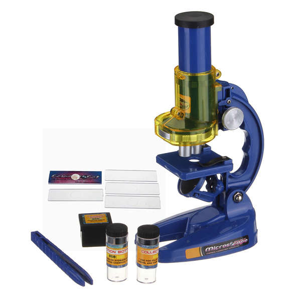 Nostalgic 300X 600X 1200X Educational LED Classic Microscope  Lab Microscope Na