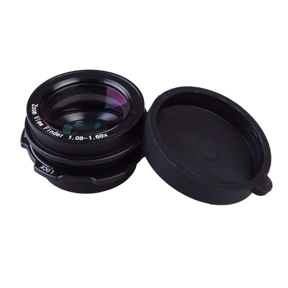 1.08x-1.60x Zoom Viewfinder Eyepiece Magnifier for Canon Nikon Pentax Sony Olym