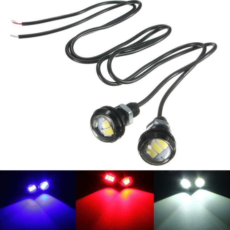 12V 10W 5630 LED Eagle Eye Reverse Lamp Motorcycle Car Interior Door Decorative