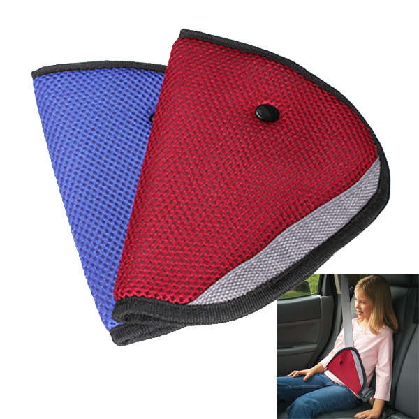 Car Child Safety Cover Harness Strap Adjuster Kids Seat Belt Clip