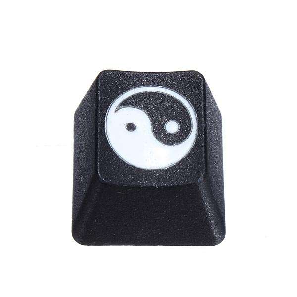 R4/ESC Yin Yang Tai Chi Logo PBT Keycap for Cherry MX Switch